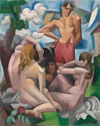 Los Bañistas