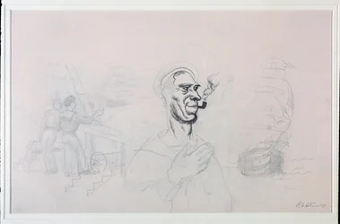 El marinero (Dibujo, siglo XX)