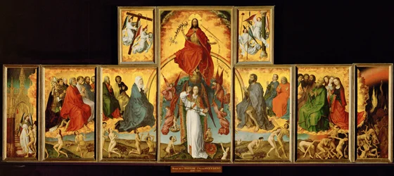 Altar del Juicio Final: Vista general