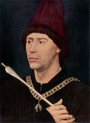Retrato de Antoine, Bastardo de Borgoña, c1456, 1927