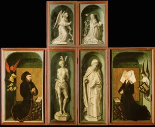 Reverso del altar del Juicio Final