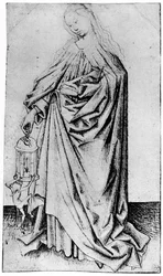 Boceto de un santo, 1913