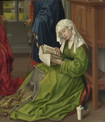 La Magdalena leyendo