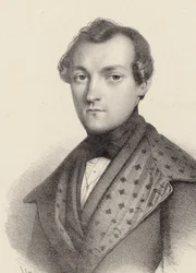 Retrato del pianista y compositor Antoine de Kontski