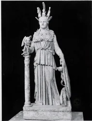 Atenea Partenos, copia de un original del siglo V a. C. de Fidias (hacia 500-hacia 432 a. C.)