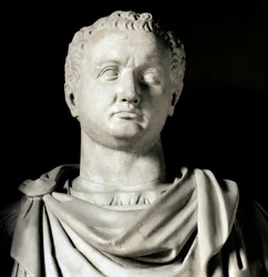 Busto de Vespasiano (Titus Flavius Vespasianus) (9-79 d.C.) Emperador romano