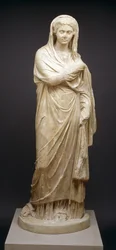Figura de una mujer, siglo II d.C.