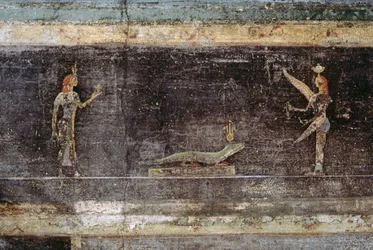 Frescos de la Villa de los Misterios