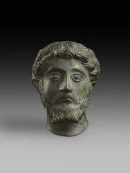 Cabeza de Marco Aurelio, 161-180 d.C.