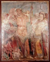 Hércules esclavo de la reina Ónfale