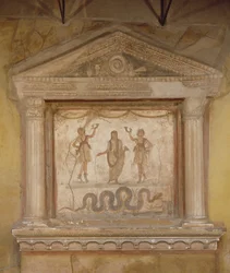 Santuario doméstico, de la Casa dei Vetti (Casa de los Vettii)