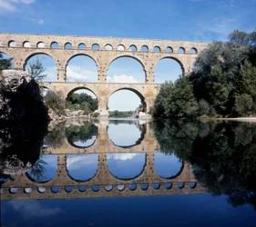 Pont du Gard. Acueducto romano del siglo I