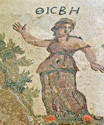 Píramo y Tisbe (detalle de Tisbe)