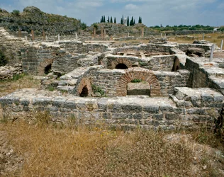 Restos de la ciudad romana