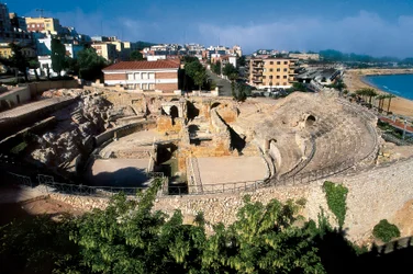 Anfiteatro romano, Tarragona, Cataluña, España