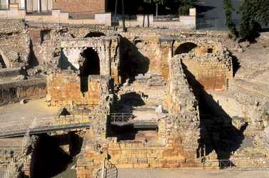 Anfiteatro romano, Tarragona, Cataluña, España