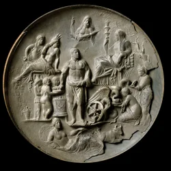 Patera de plata de Aquilea con una alegoría de la fertilidad
