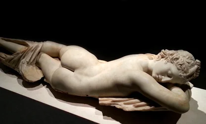 Hermafrodita Durmiente: arte romano, siglo I a.C.