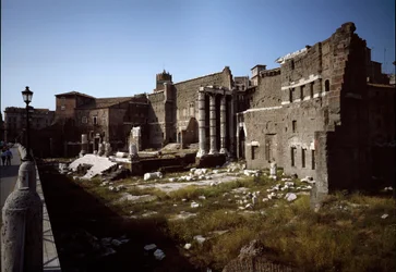 Vista del foro de Augusto
