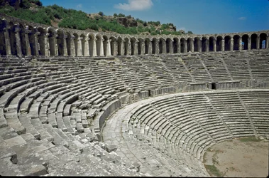 Vista del teatro, siglo II d.C.