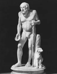 Diógenes pidiendo limosna, Alto Período Imperial (27 a.C.-395 d.C.)