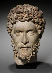 Cabeza de un noble u oficial, 175-200