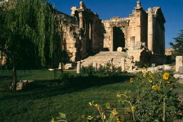 Templo de Baco (detalle), Alto Período Imperial (27 a.C.-395 d.C.)