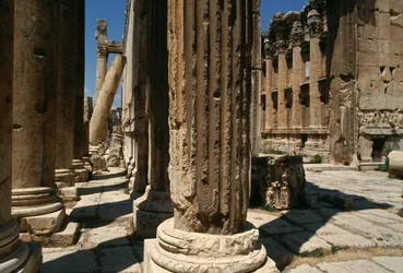 Templo de Baco (detalle), Alto Período Imperial (27 a.C.-395 d.C.)