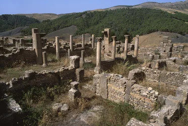 Vista de una zona residencial, Alto Período Imperial (27 a.C.-395 d.C.)
