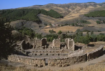 Vista del teatro, Alto Período Imperial