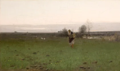 Paisaje en los alrededores de Cracovia