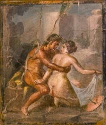Sátiro y ninfa, primera mitad del siglo I d.C.
