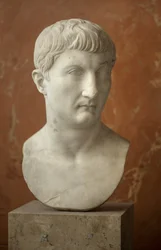 Busto de Druso el Joven (13 a.C. - 23 d.C.) mármol