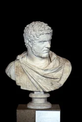 Caracalla (188 - 217 d.C.) mármol, arte romano
