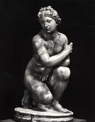 Venus agachada, copia de un original griego del siglo III a.C.
