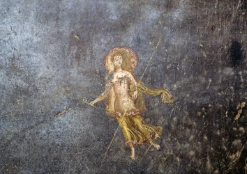 Fresco de la Casa de Menandro, Pompeya (Lista del Patrimonio Mundial de la UNESCO)