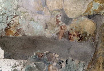Fresco de la Casa de Cayo Julio Polibio, Pompeya (Lista del Patrimonio Mundial de la UNESCO