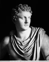 Meleagris (detalle), copia romana de un original de Scopas