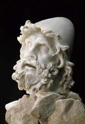 Polifemo ciego: Cabeza de Ulises