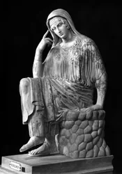Estatua de Penélope (mármol)