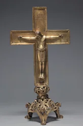 Cruz de altar con soporte, Hildesheim, Baja Sajonia, 1140-1150