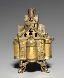 Incensario y Soporte para una Cruz de Altar, 1150-1175