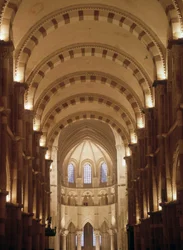 Interior de la Catedral de Vezelay