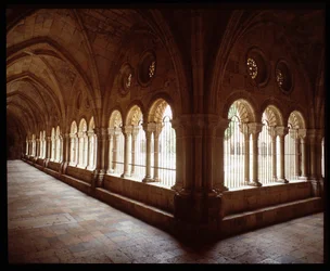 Vista del claustro de la Catedral de Santa Tecla en Tarragona