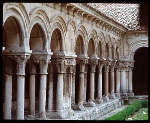 Vista del claustro del Monasterio Real de Las Huelgas de Burgos