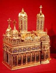 Kivotion, del Monasterio de Hurezi, Condado de Vilcea, 1691-92