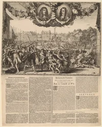 Afbeelding en waarachtigh Verhaal... (Representación de la verdadera historia de Johan de Witt...)