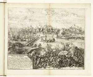 Beleg en inname van Grave, 1586 Grabación (título en objeto) Guerras de Flandes (título de la serie)