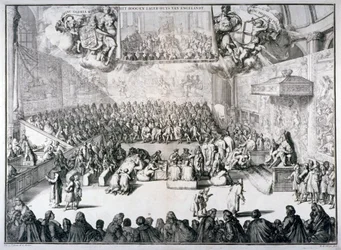 Het hoog-en lager-huys van Engelandt, 1689