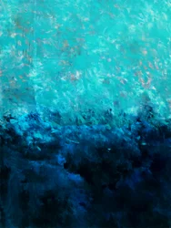 Abstracción azul intenso